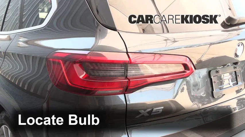 2019 BMW X5 xDrive40i 3.0L 6 Cyl. Turbo Éclairage Feux de position arrière (remplacer ampoule)